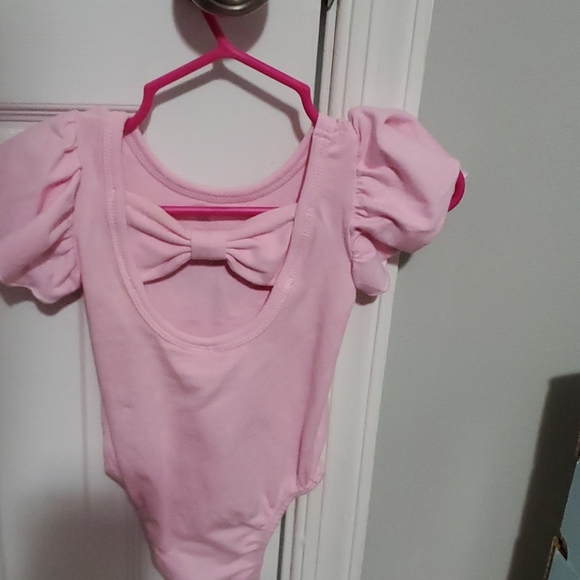 Pink bodysuit for girls - Picture 2 of 2